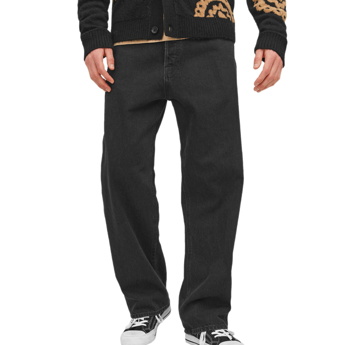 Jeans Baggy Fit Puro Cotone ALEX-ORIGINAL 306 Uomo JACKJONES