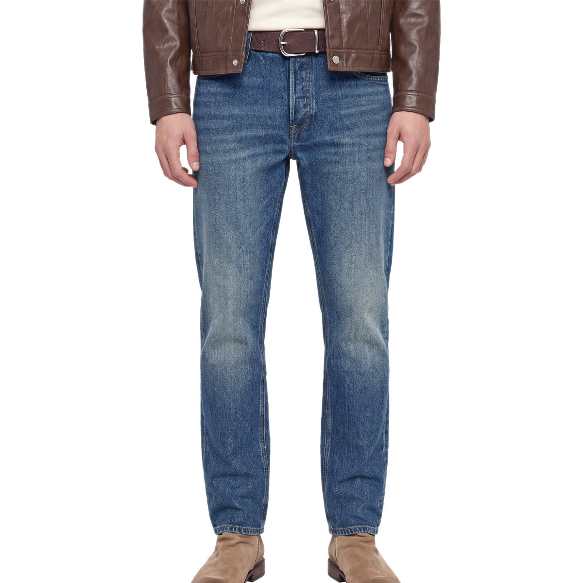 Jeans Tapered Fit Elasticizzati MIKE-ORIGINAL 173 Uomo JACKJONES