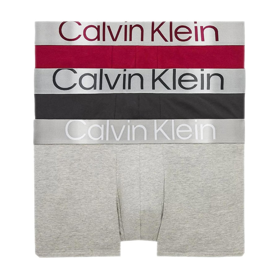 Mutande Boxer 3 Pack Fascia Alta NB3130A Uomo CALVINKLEIN