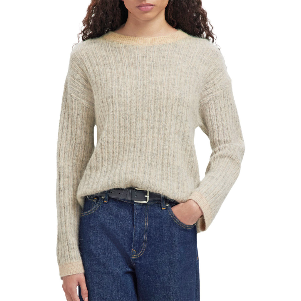 Maglione Girocollo Misto Alpaca ALVA Donna SELECTED