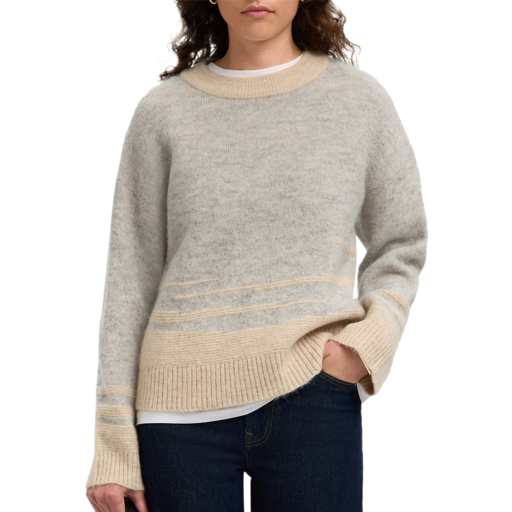 Maglione Girocollo Misto Alpaca FALVA Donna SELECTED