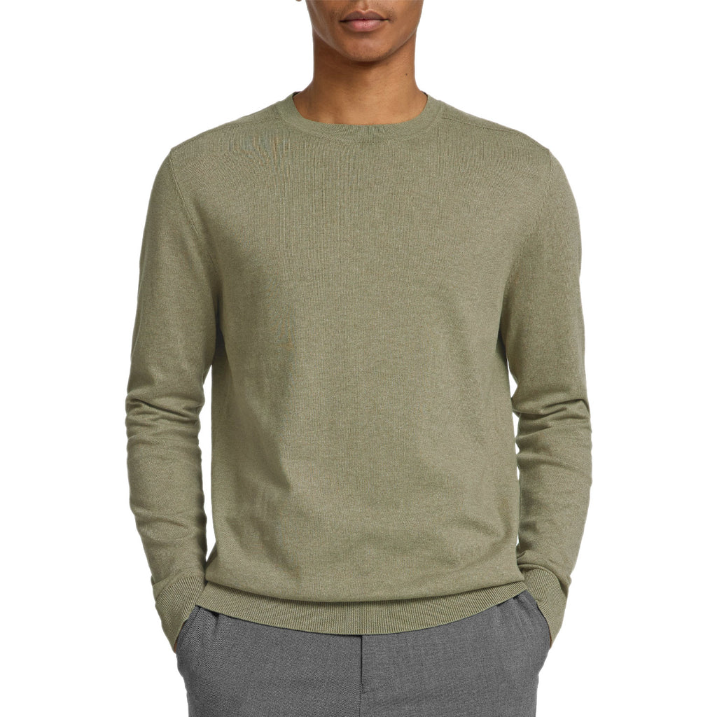 Maglia Girocollo Puro Cotone BERG-KNIT Uomo SELECTED