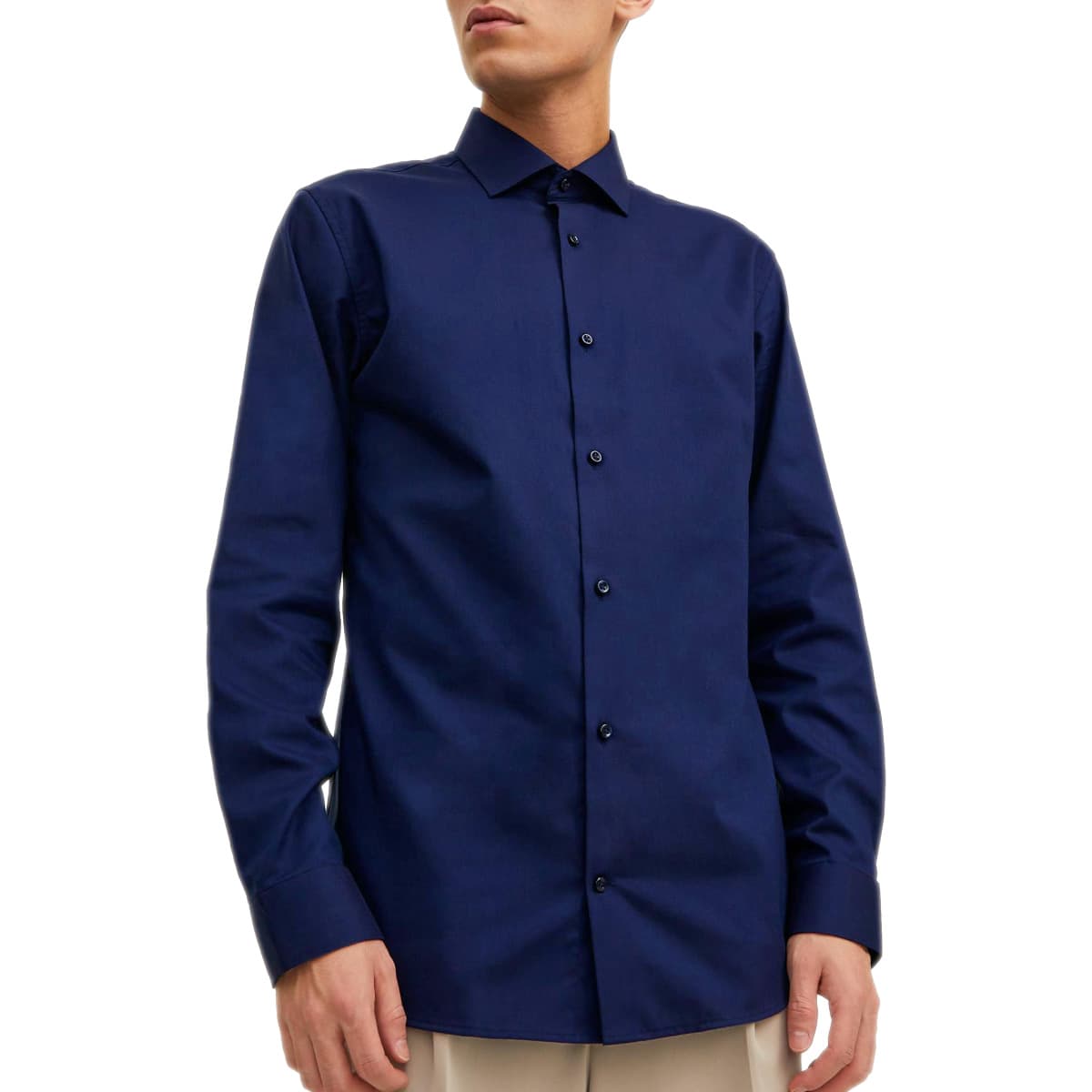 Camicia Classica Slim Fit Puro Cotone PARKER-SHIRT Uomo JACKJONES