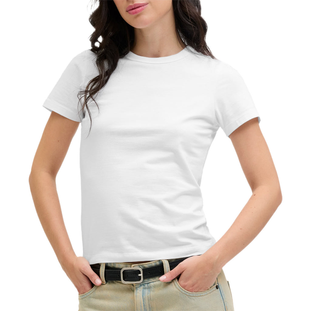 T-Shirt Slim Fit Cotone Elasticizzato GIGI-TEE Donna JJXX