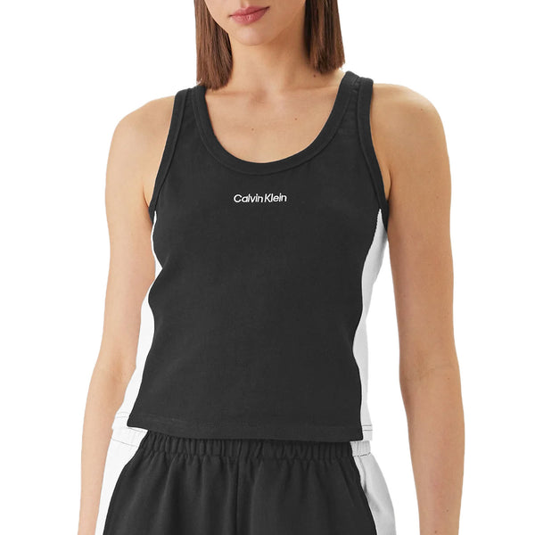 Canotta Americana Bande Contrasto LV00Q61152 Donna CALVINKLEIN