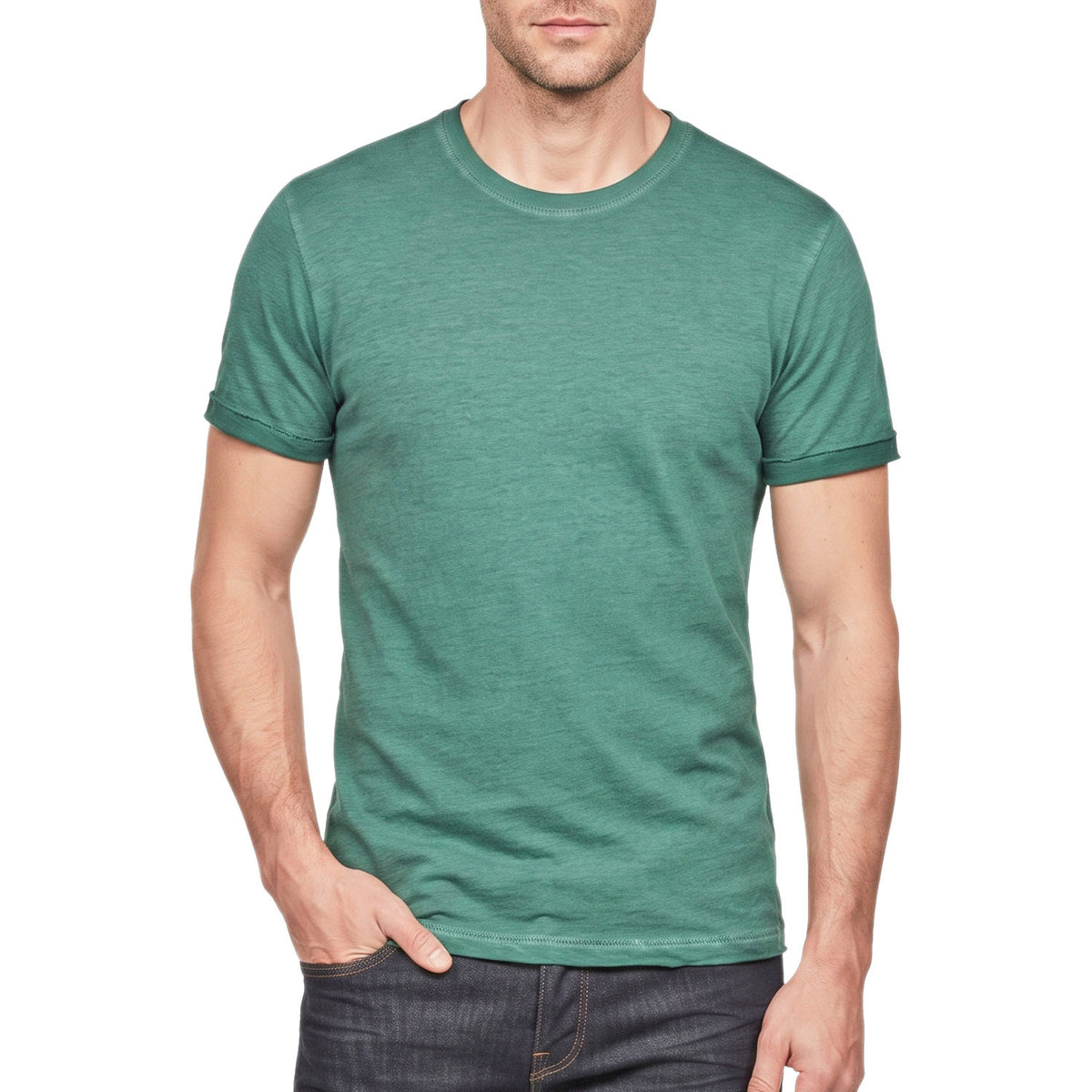 T-Shirt Vintage Cotone Fiammato TM6070 Uomo CENSURED