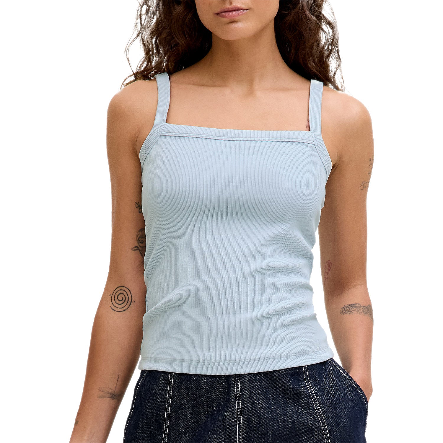 Canotta Costine Spalline Tessuto FIFI-TOP Donna JJXX