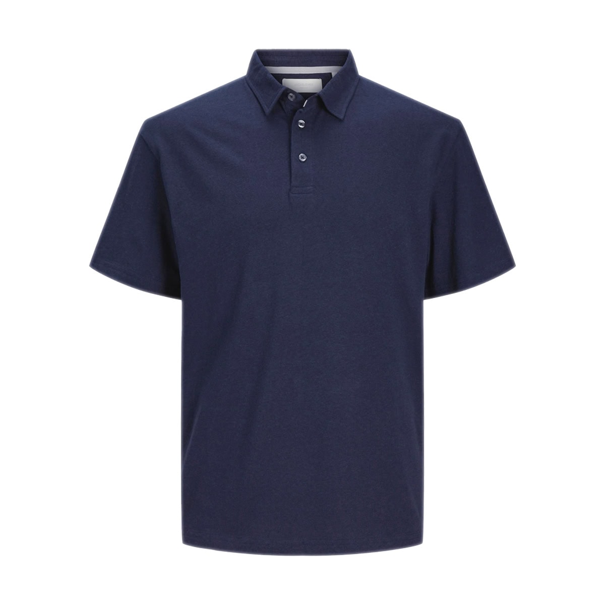 Polo Tinta Unita Misto Lino SOFT-LINEN Uomo JACKJONES