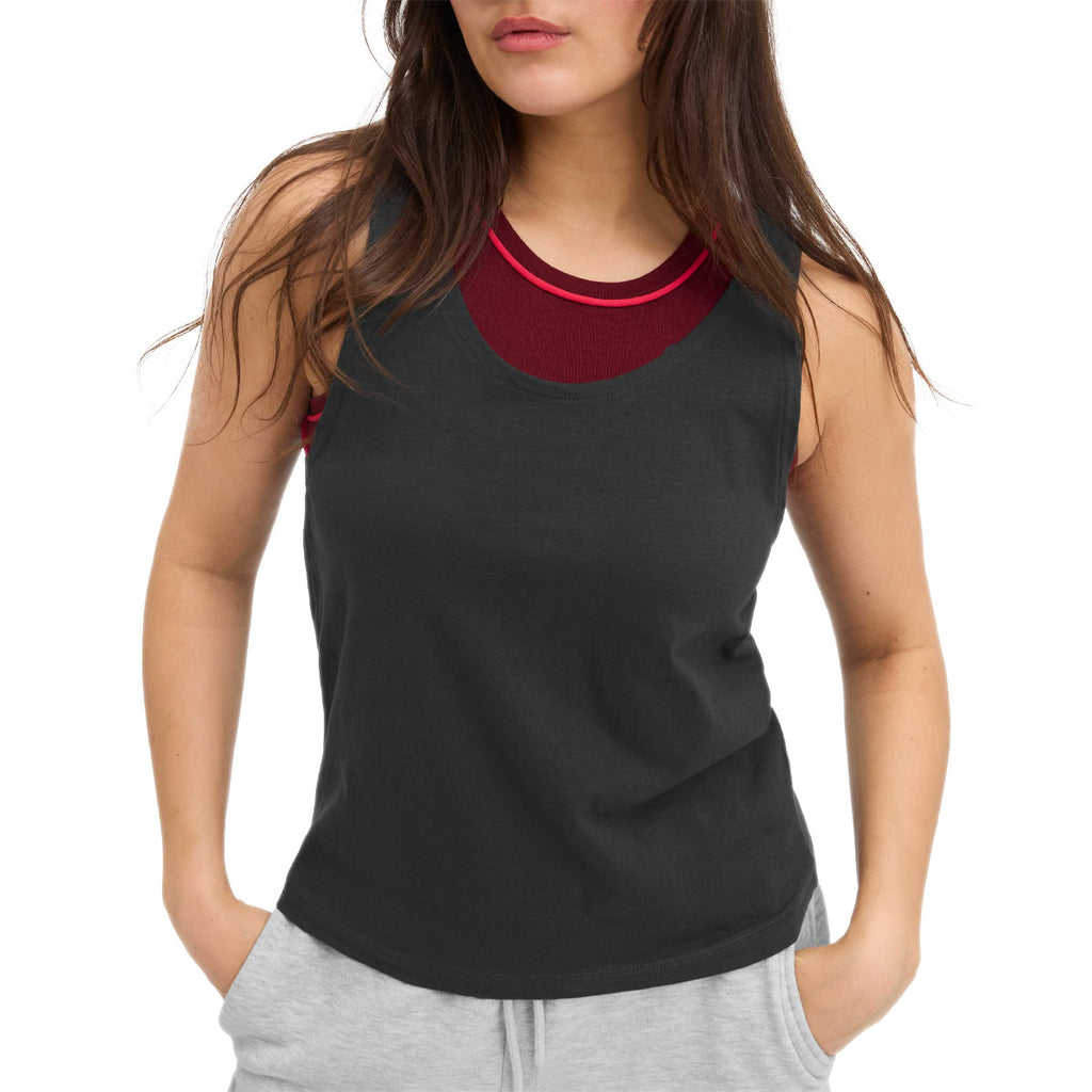 Canotta Oversize Cotone Fiammato CAM-TANKTOP Donna JJXX