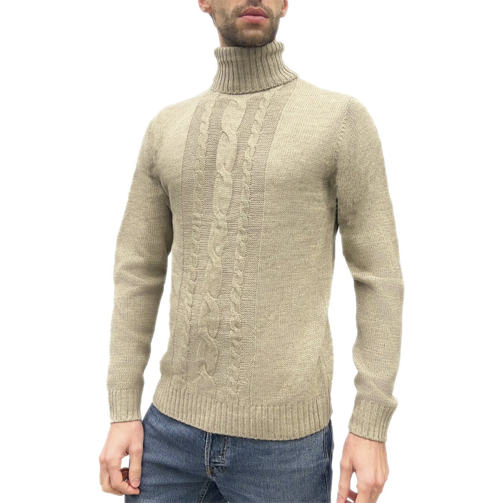 Maglione Dolcevita Misto Lana MMC396 Uomo CENSURED