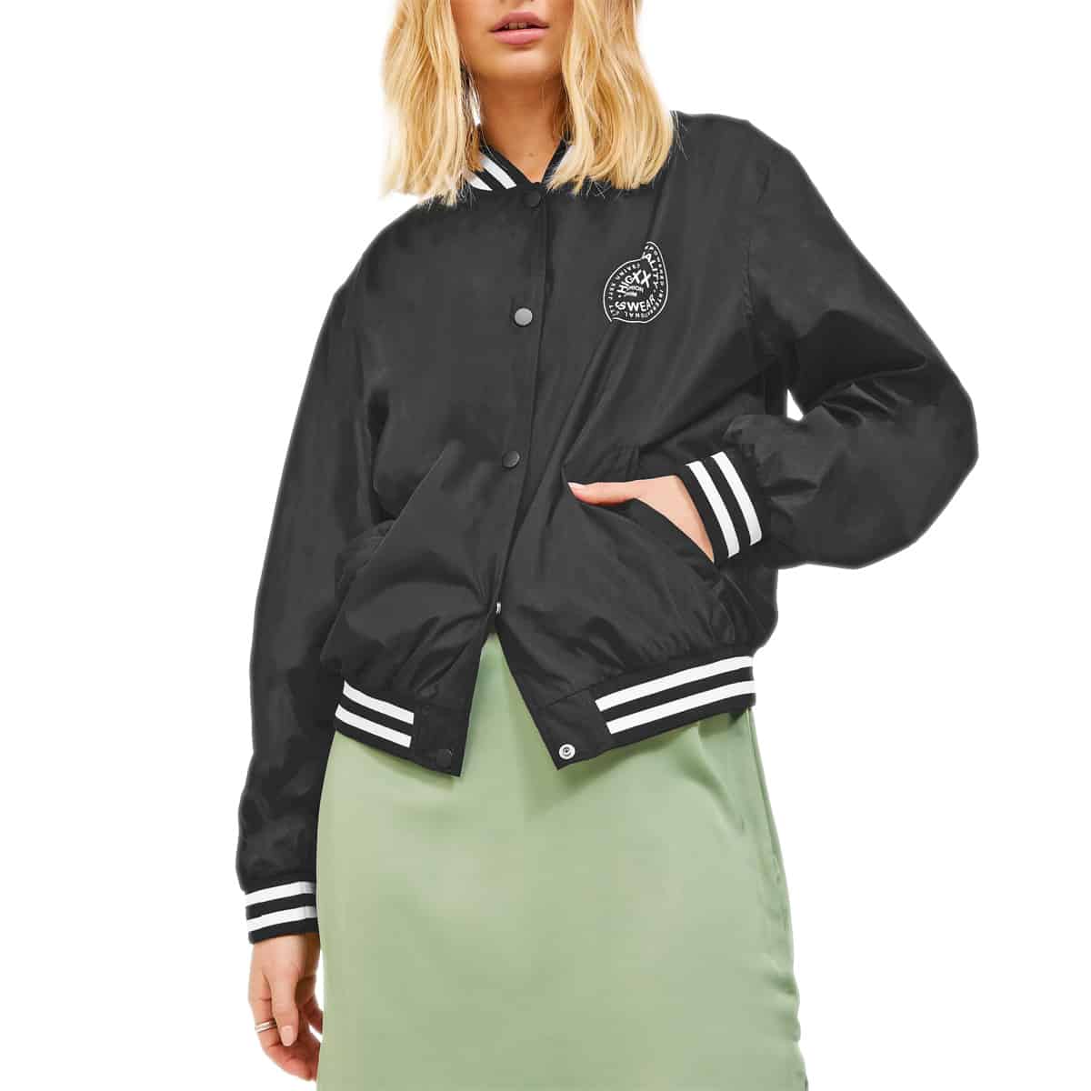 Giubbino Bomber Nylon ASH-JACKET Donna JJXX
