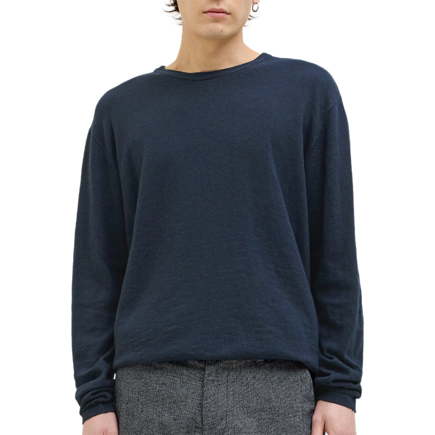Maglia Girocollo Misto Lino SUMMER-KNIT Uomo J&J