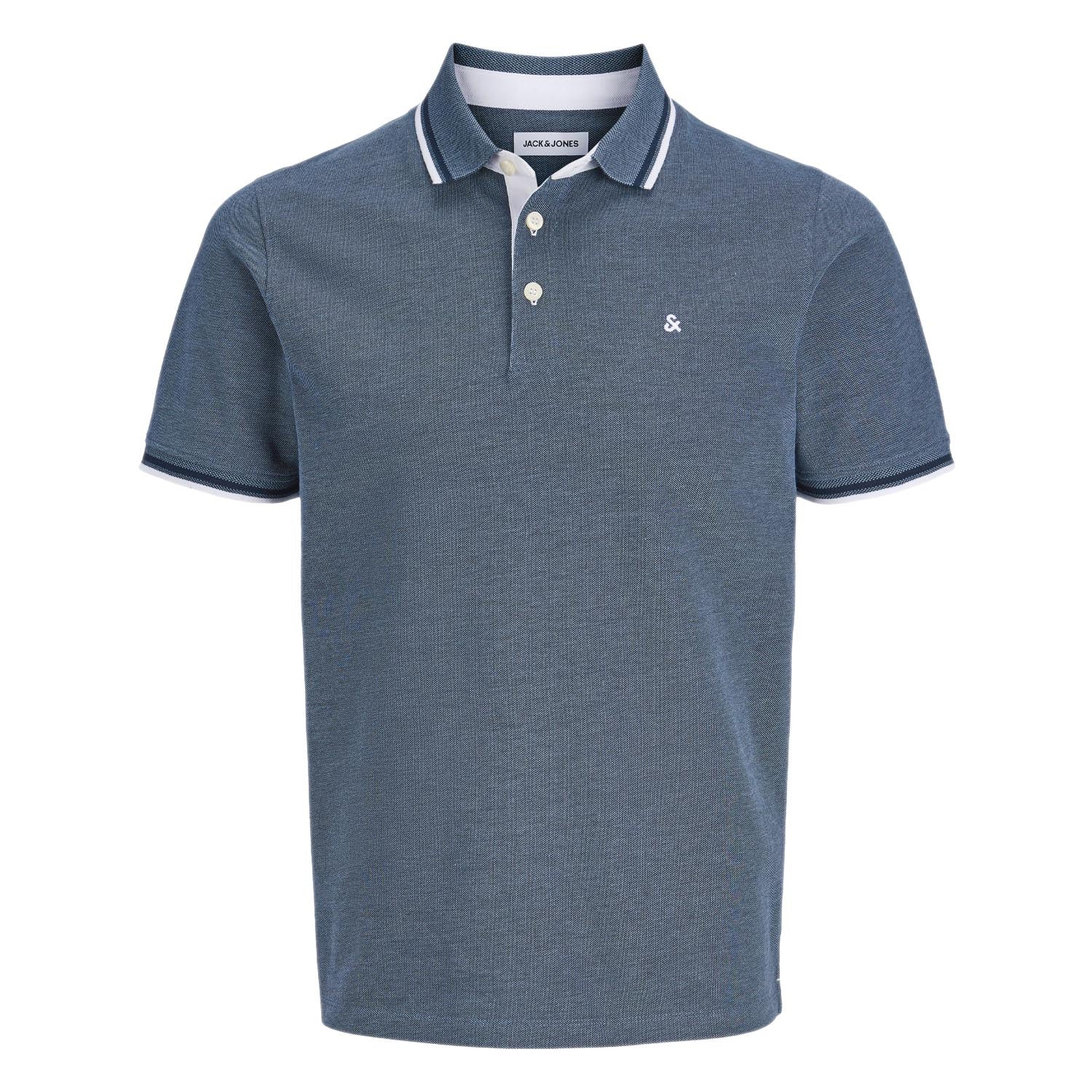 Polo Puro Cotone Piquet PAULOS-POLO Uomo JACKJONES