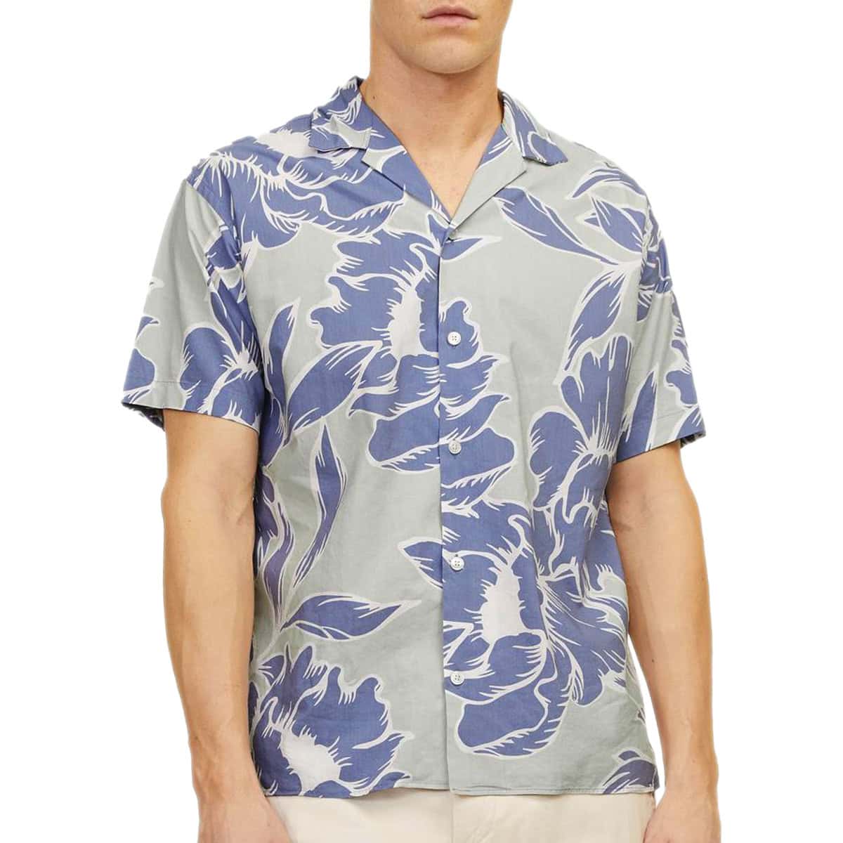 Camicia Ma.Corte Fantasia PALMA-SHIRT Uomo JACKJONES