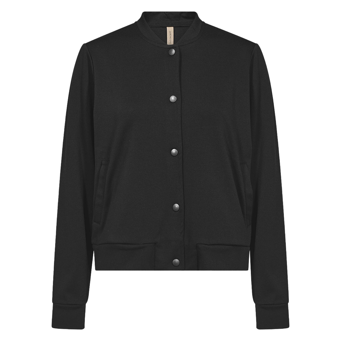 Felpa Bomber Jersey Bottoni DANIELA11 Donna SOYACONCEPT