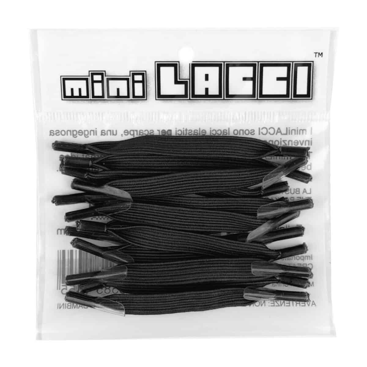 Mini Lacci Elastici 12 pezzi Tinta Unita CREATIVA