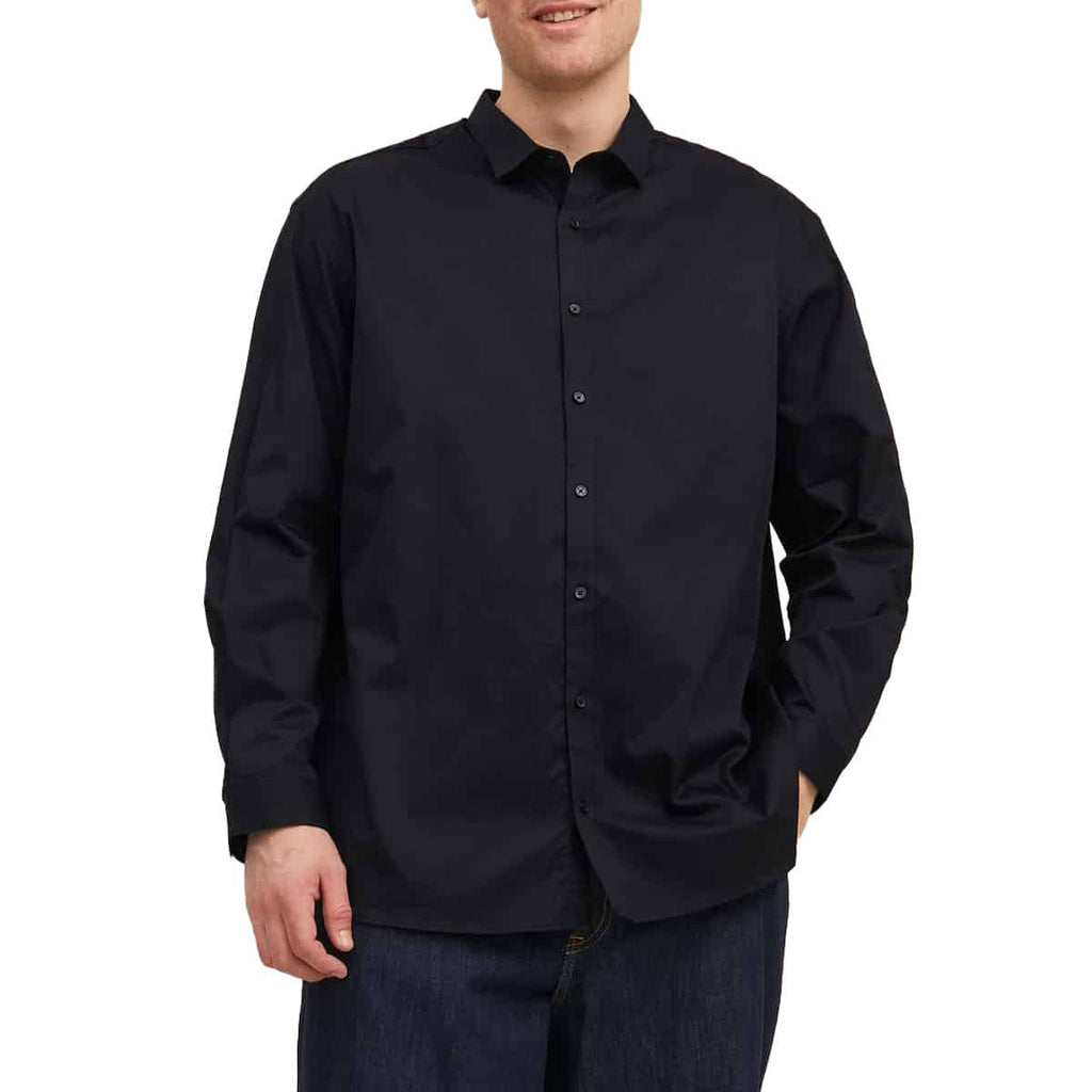 Camicia Classica Puro Cotone CARDIFF-SHIRT Uomo J&J PLUS FIT