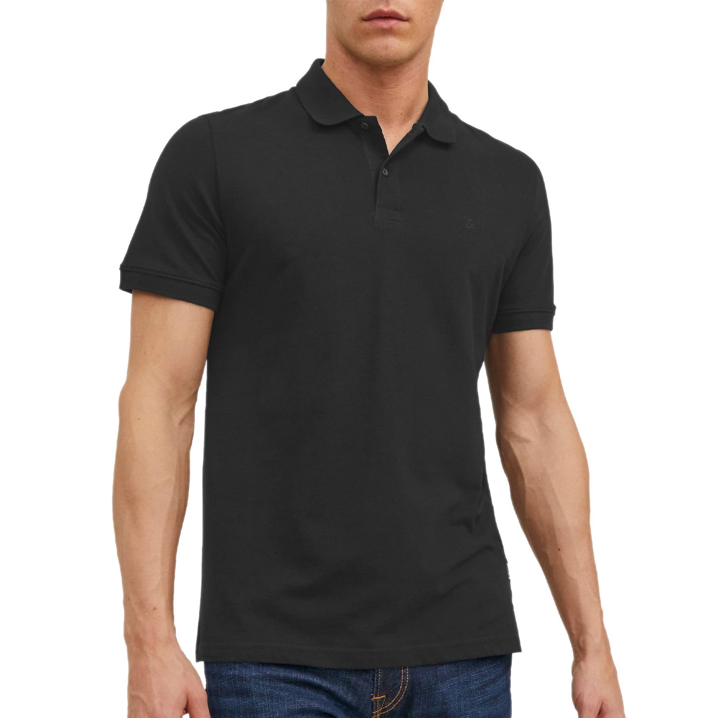 Polo Piquet Cotone Tinta Unita BASIC-POLO Uomo JACKJONES