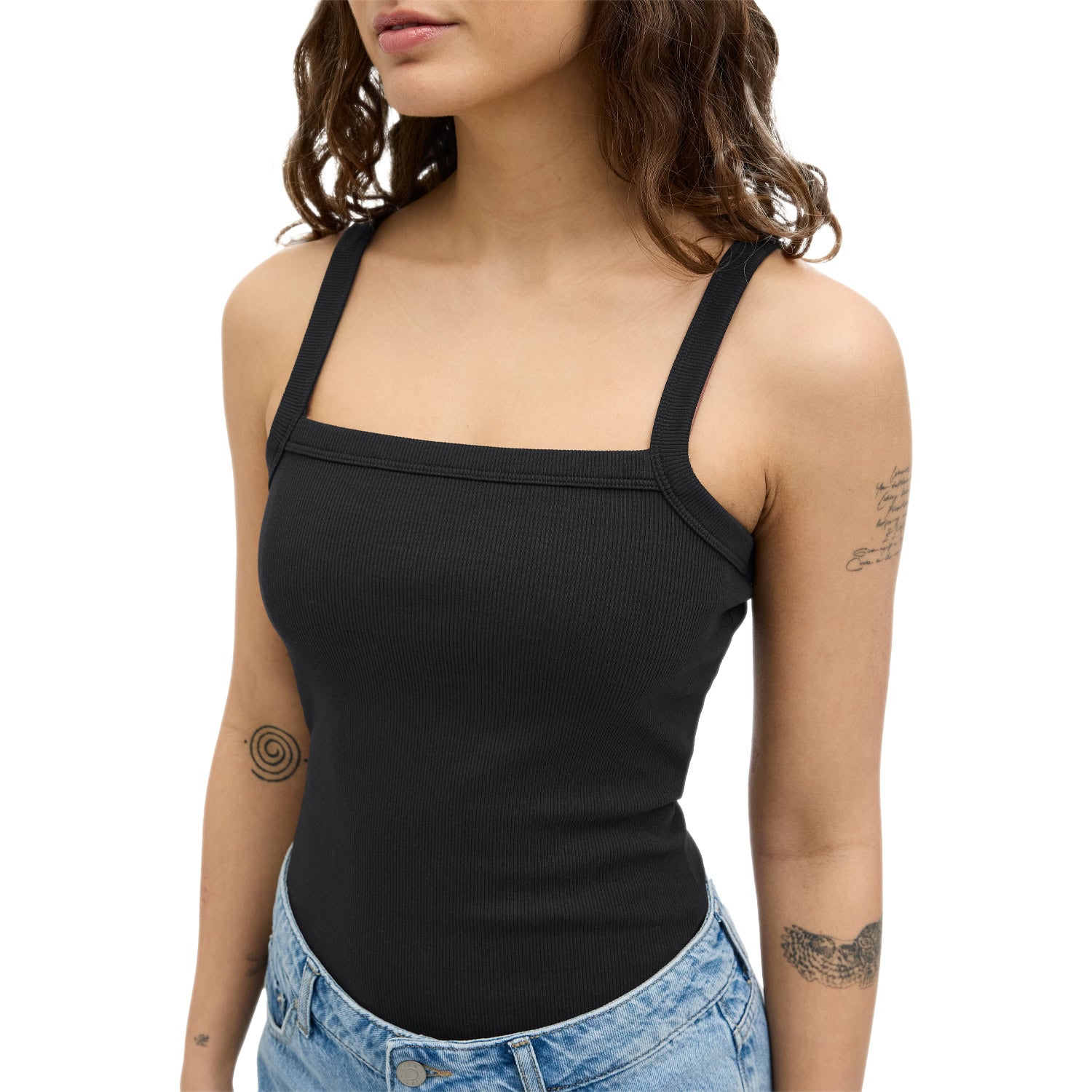 Canotta Costine Spalline Tessuto FIFI-TOP Donna JJXX