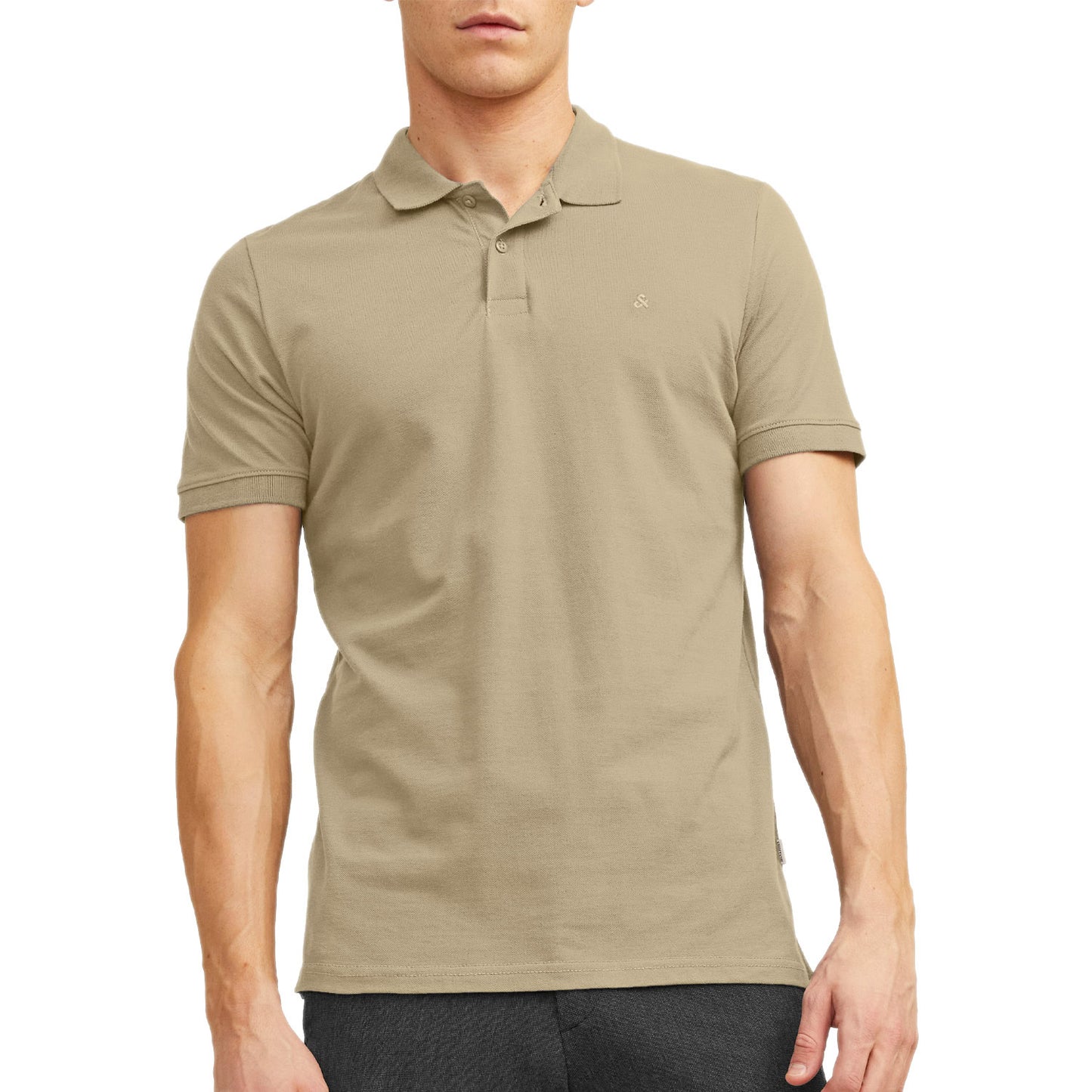 Polo Piquet Cotone Tinta Unita BASIC-POLO Uomo JACKJONES