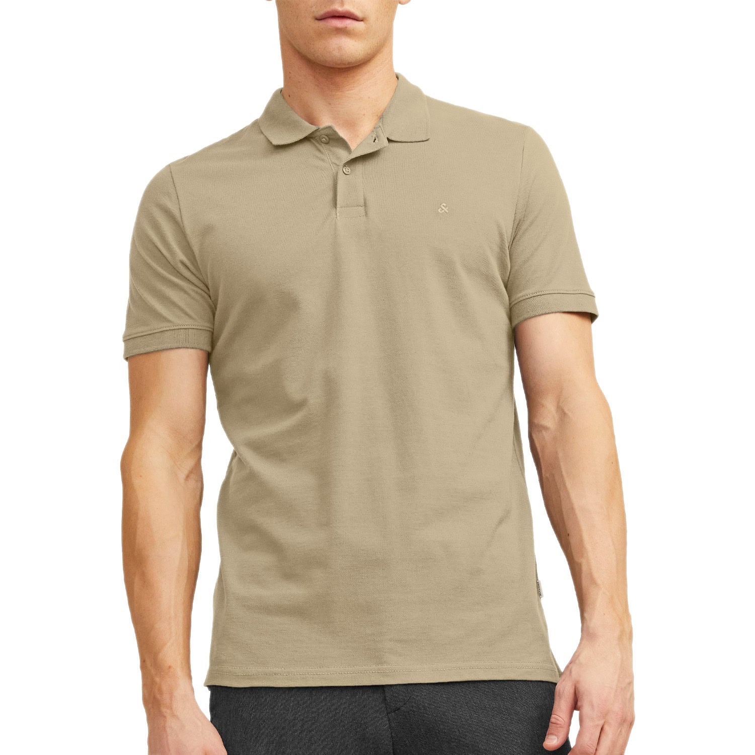 Polo Piquet Cotone Tinta Unita BASIC-POLO Uomo JACKJONES