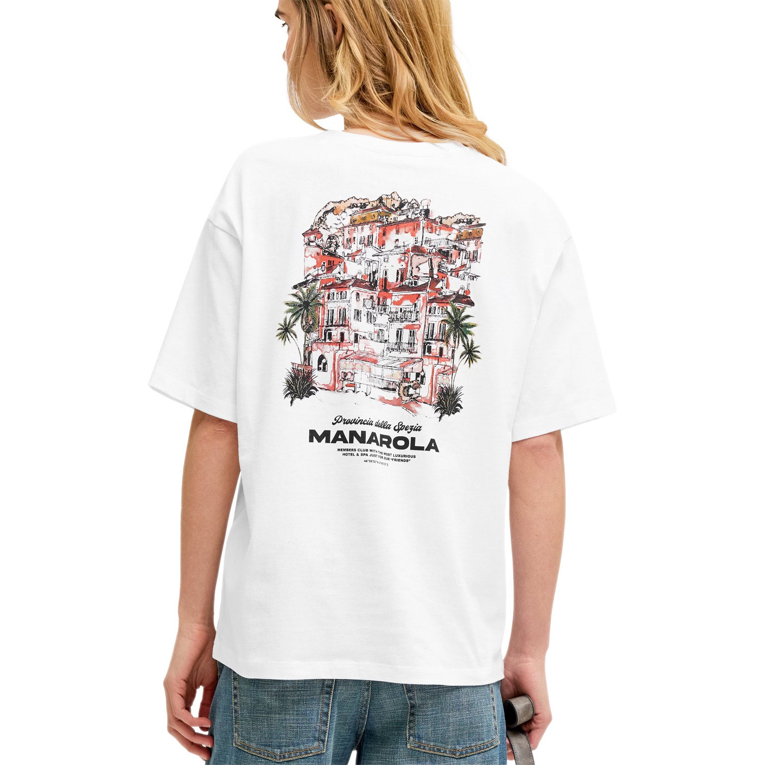 T-Shirt Oversize Stampa Fronte Retro MILLOW-TEE Donna JJXX