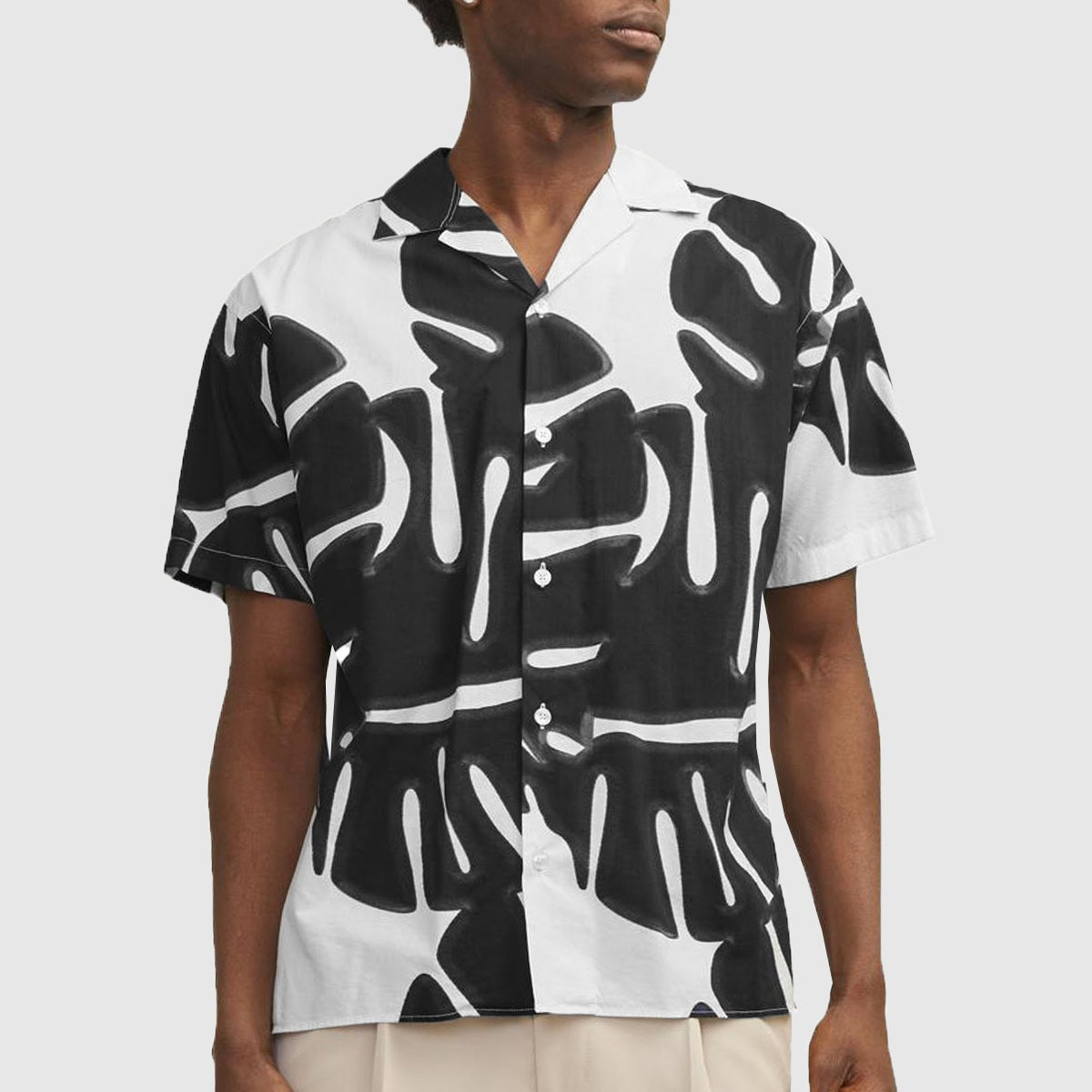 Camicia Ma.Corte Fantasia PALMA-SHIRT Uomo JACKJONES