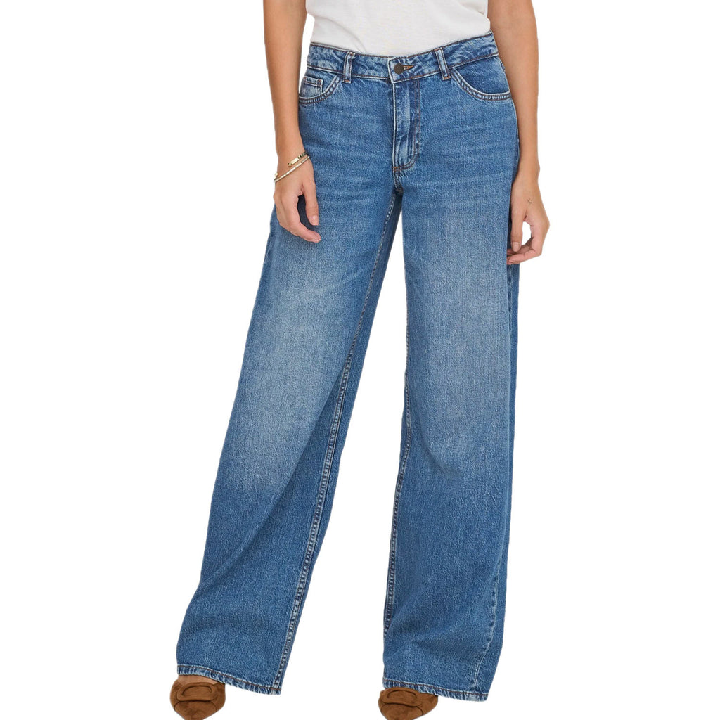 Jeans Palazzo Cotone Elasticizzato RUBY-WIDE 1006 Donna JDY