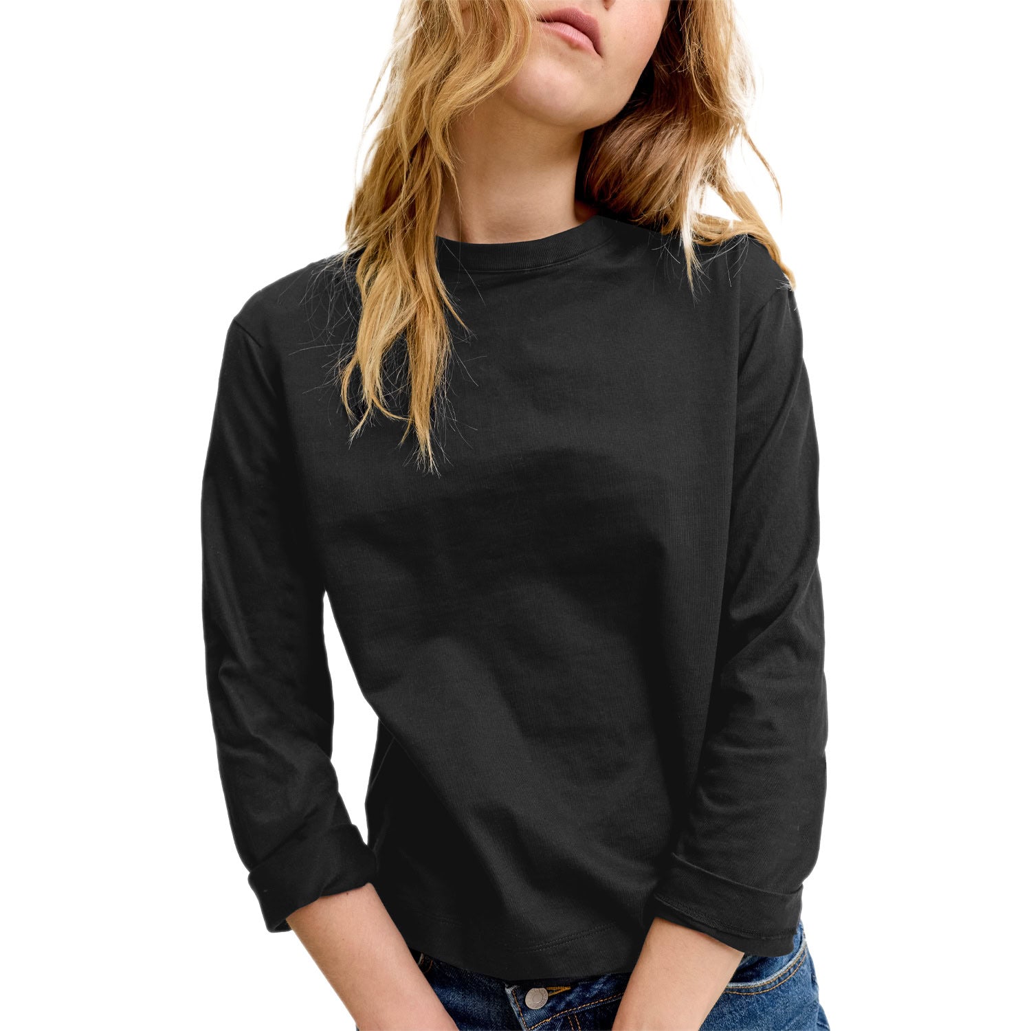 Maglietta M.Lunghe Oversize SOPHIA-BOXY Donna JJXX