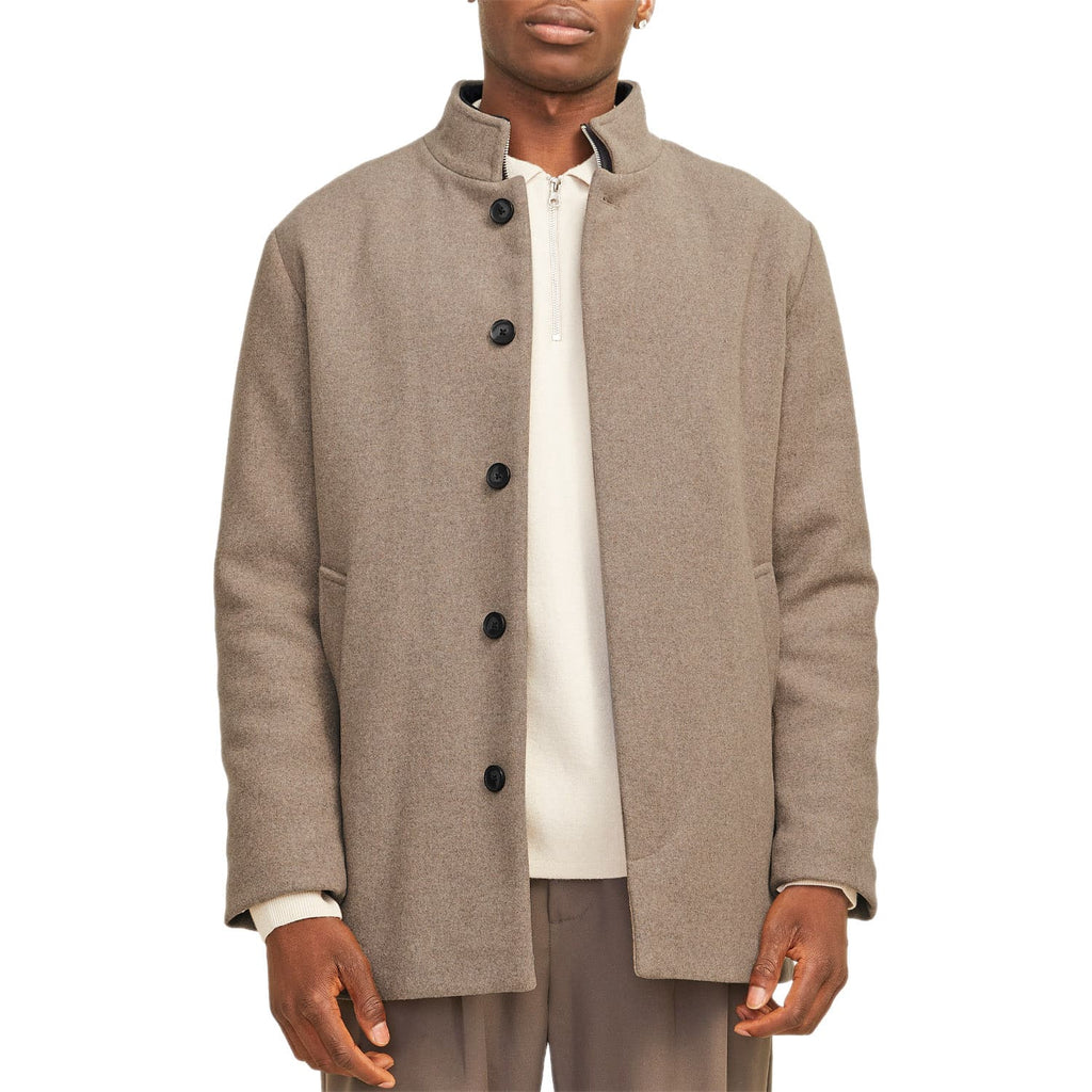Cappotto Panno C.Coreano Misto Lana HARRISON Uomo JACKJONES