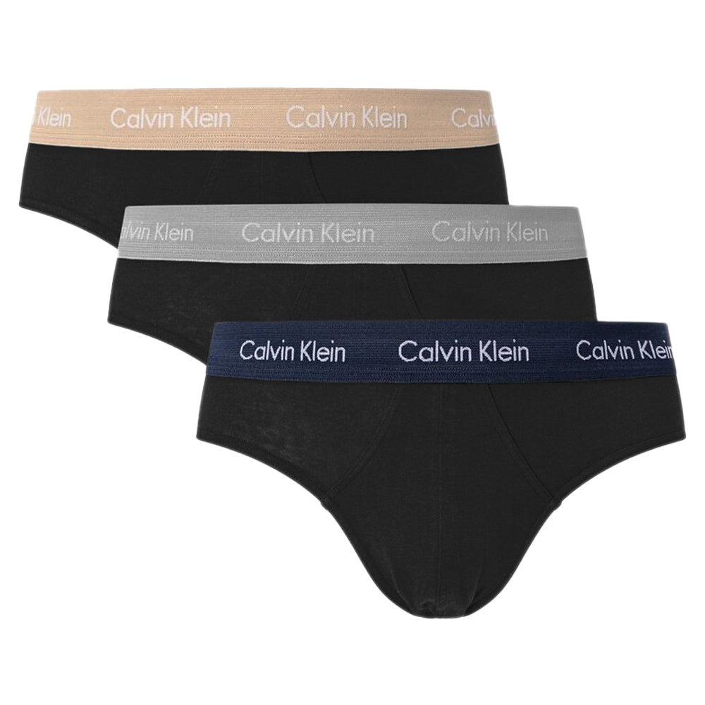 Mutande Slip 3 Pack Multi Logo U2661G Uomo CALVINKLEIN