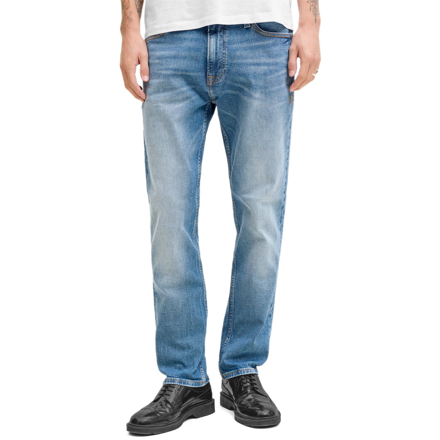 Jeans Regular Fit Elasticizzato CLARK-VINTAGE 158 Uomo JACKJONES