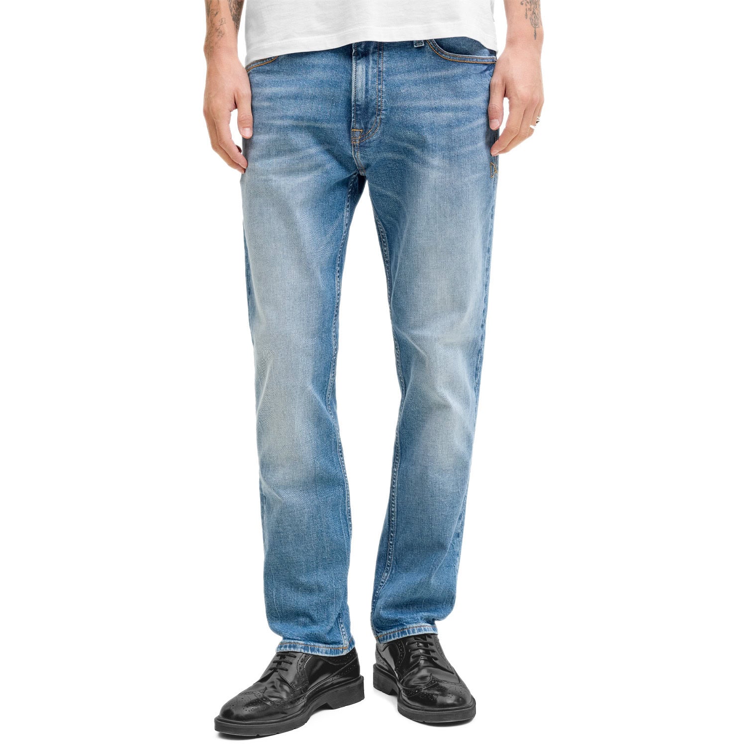 Jeans Regular Fit Elasticizzato CLARK-VINTAGE 158 Uomo JACKJONES