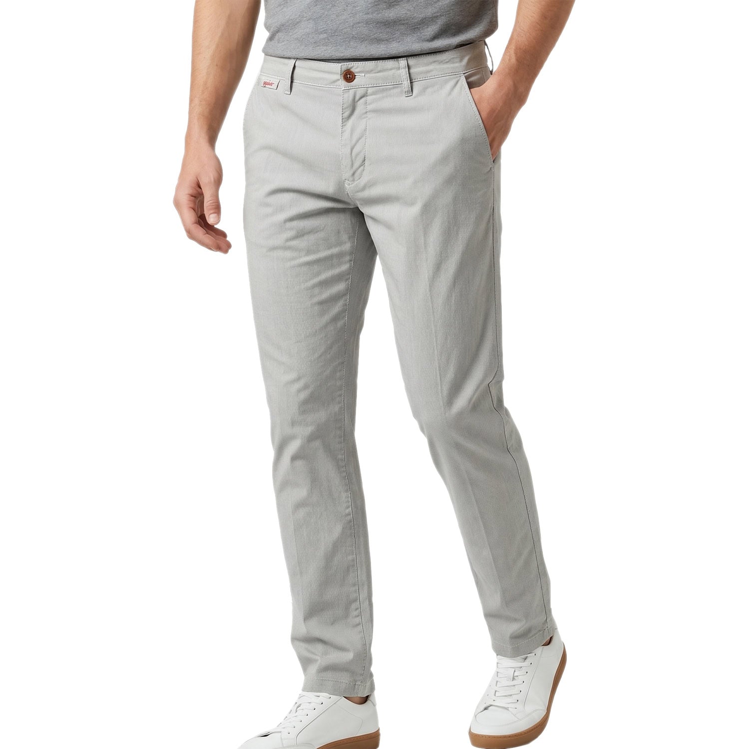 Pantalone Chino Microfantasia Slim Fit CUBA Uomo SQUAD2