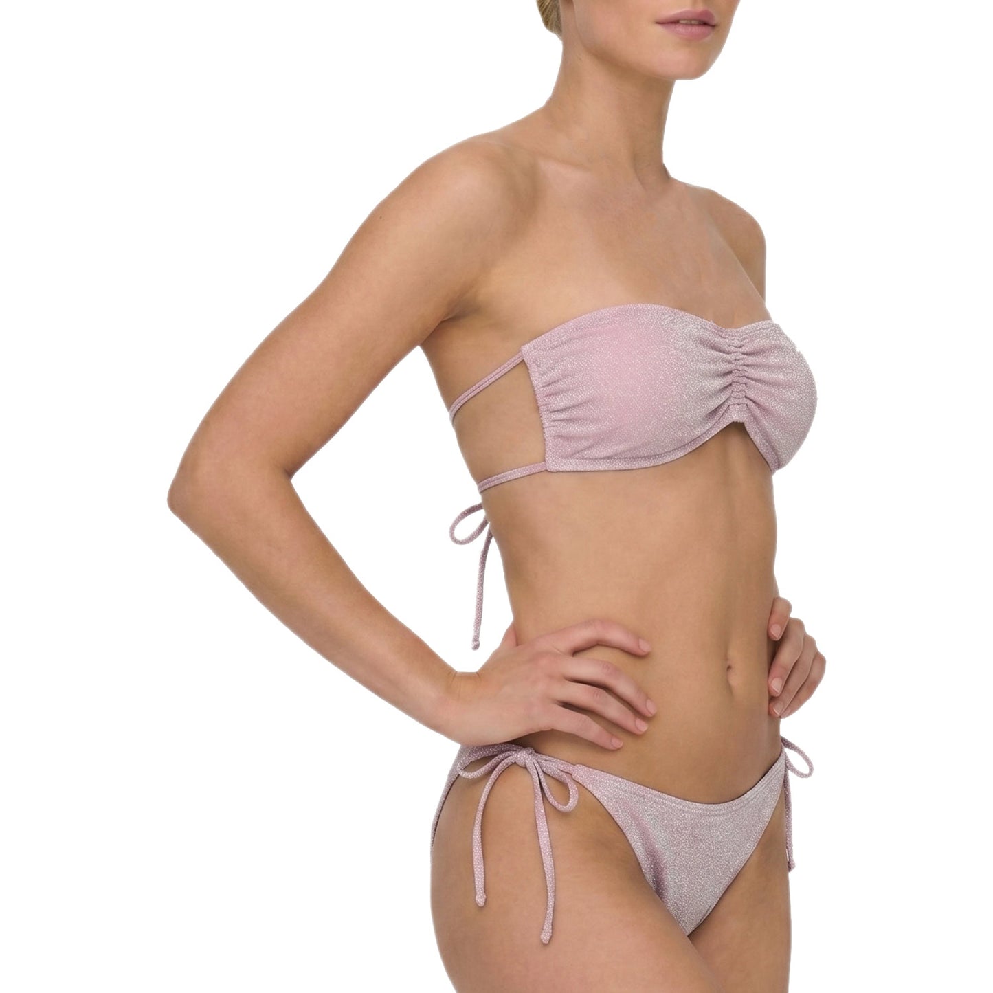 Costume Bikini Fascia Lurex MIAMI-SWIM Donna ONLY
