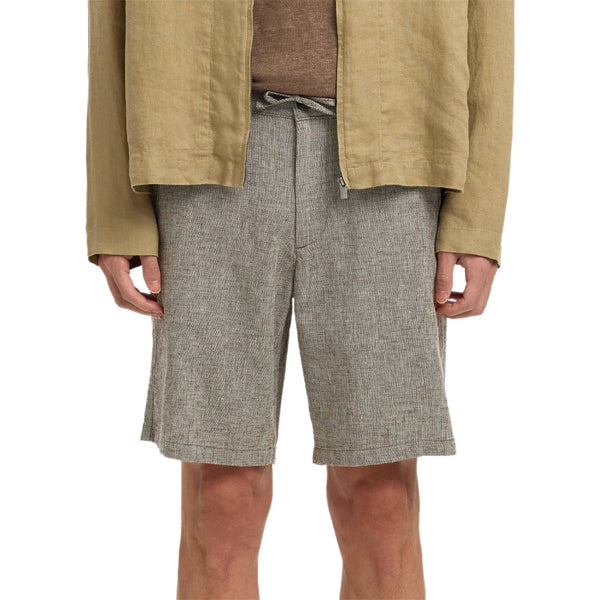 Bermuda Chino Coulisse Misto Lino BRODY-SHORTS Uomo SELECTED