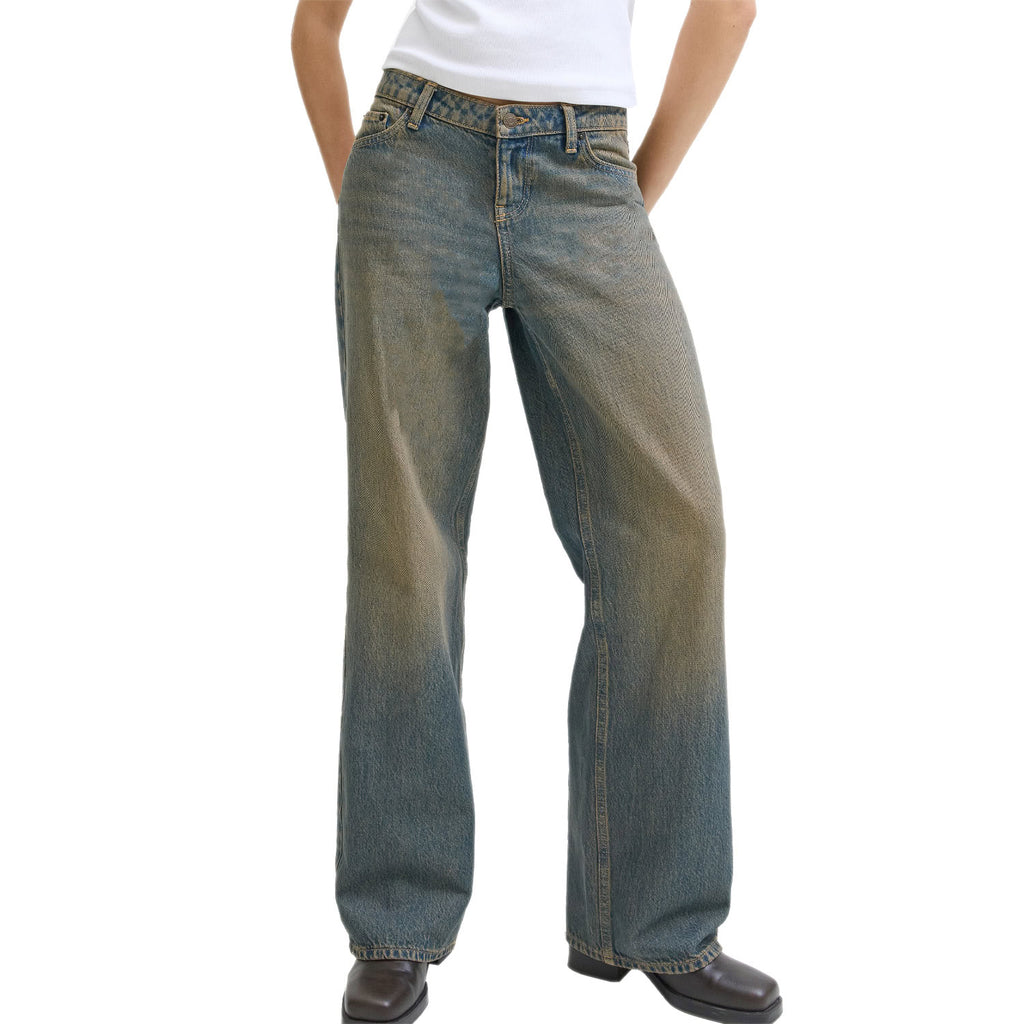 Jeans Palazzo Vintage Puro Cotone PALERMO Donna JJXX