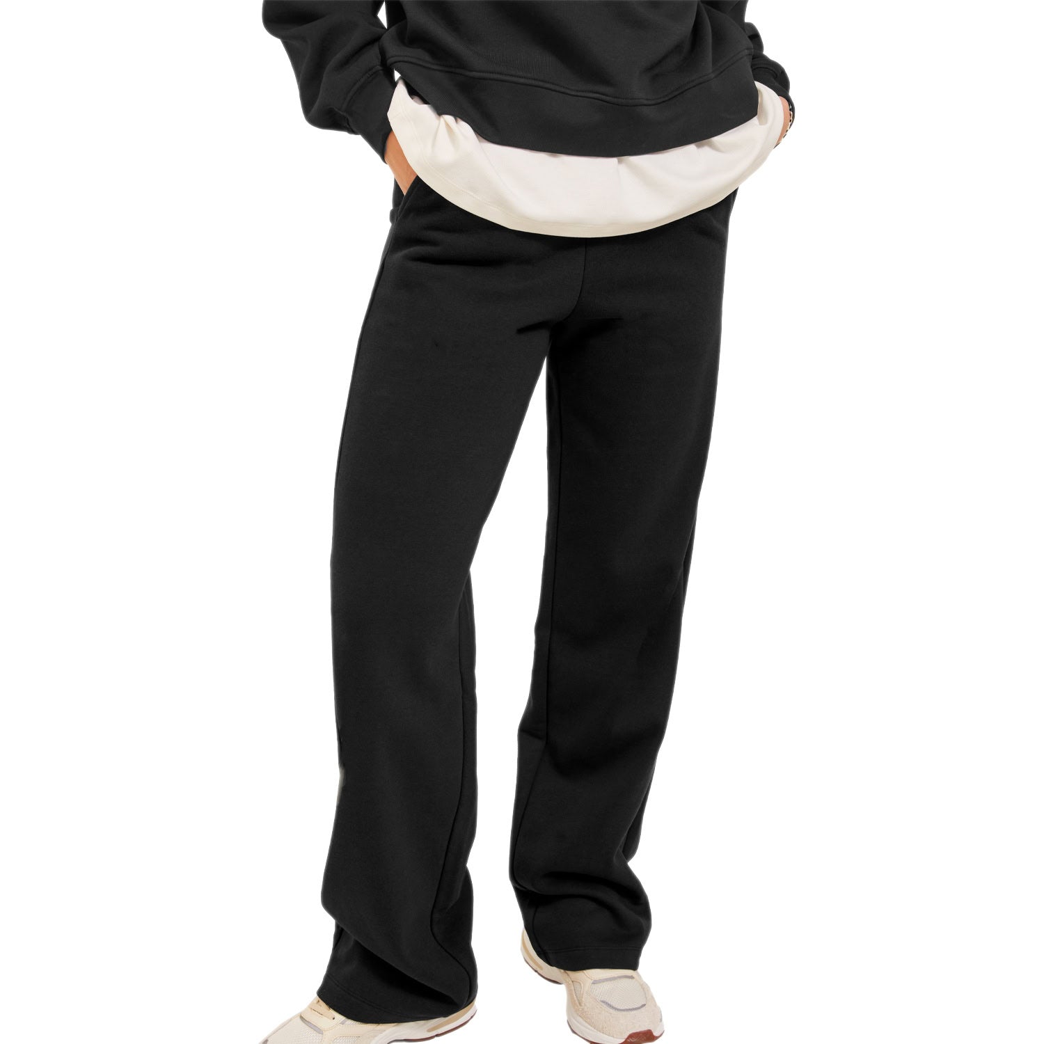 Pantatuta Felpato Palazzo ALLY-PANTS Donna JJXX