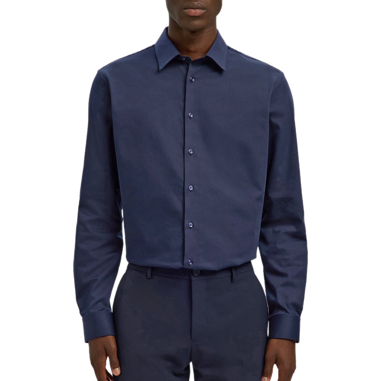 Camicia Slim Fit Elasticizzata PERFORMANCE-SHIRT Uomo SELECTED