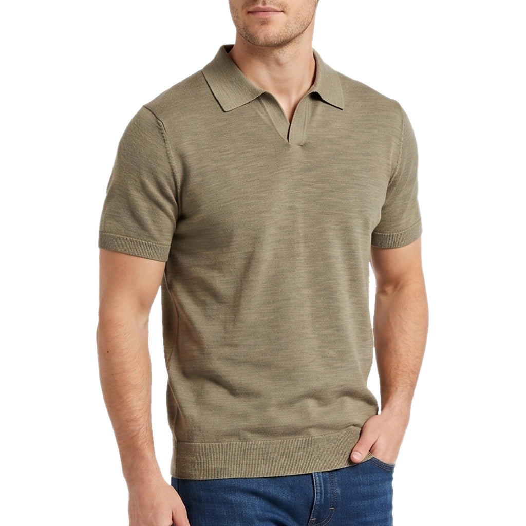 Polo Scollo "V" in Maglia MMC551 Uomo CENSURED