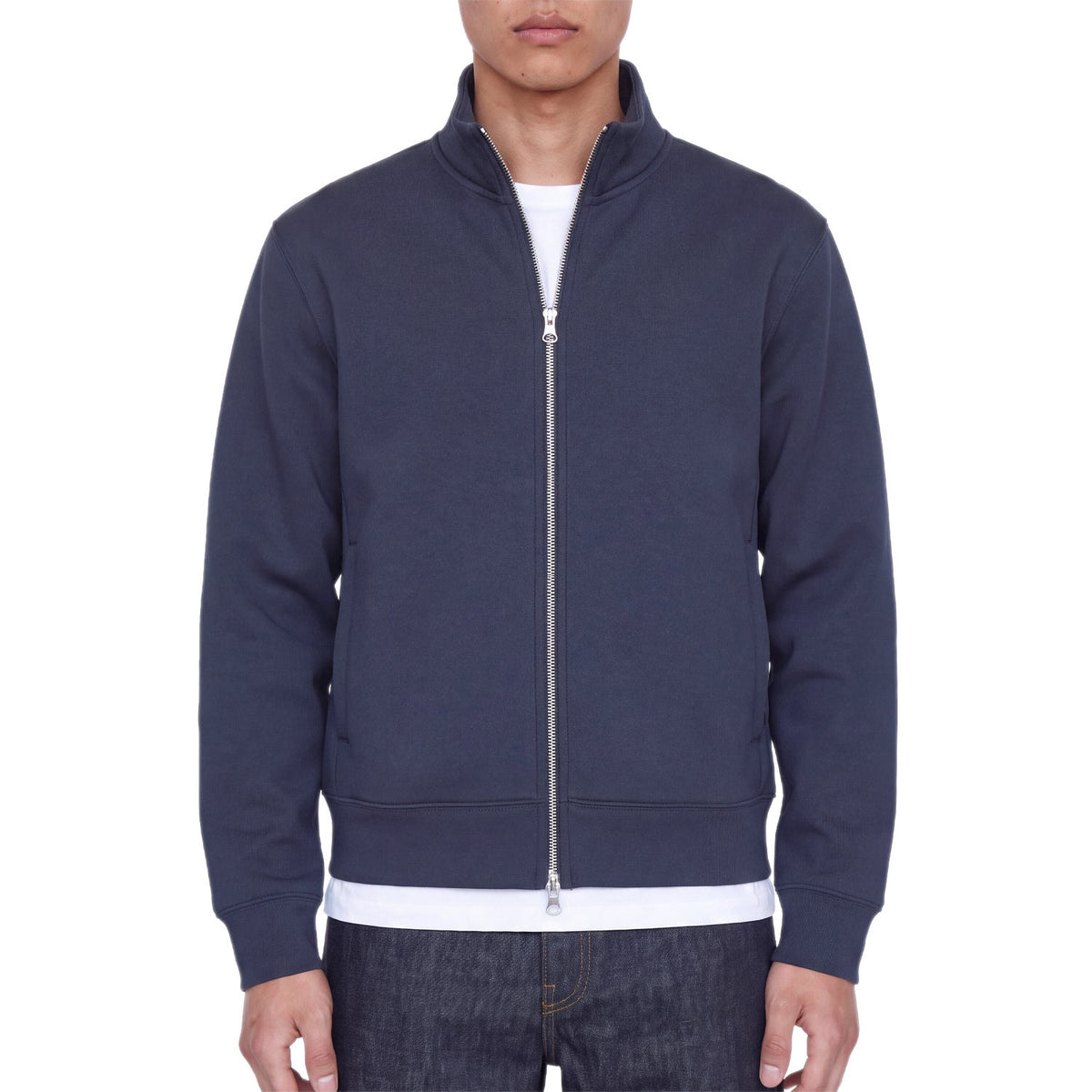 Felpa Neoprene Lupetto Zip LEGACY-HIGHNECK Uomo JACKJONES