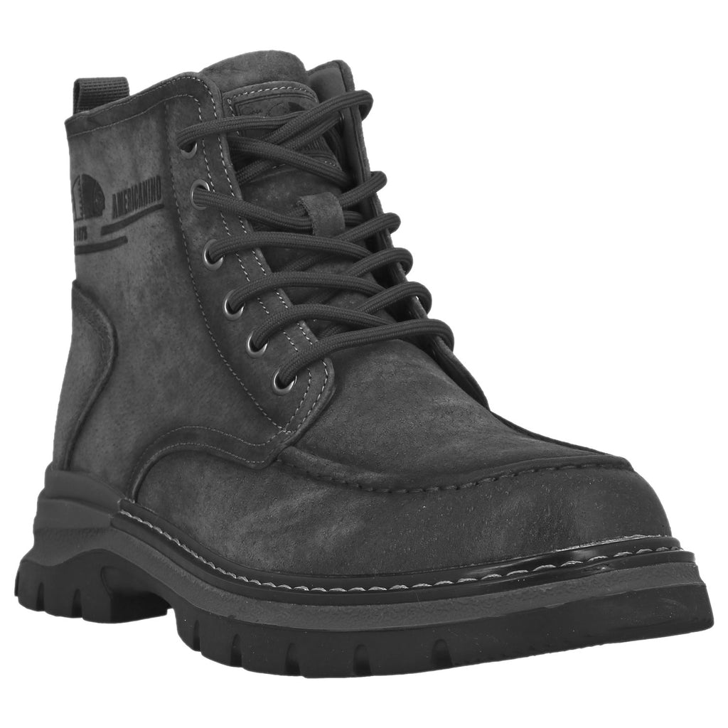 Scarponcino Stringato Zip JIM-AMM521 Uomo AMERICANINO
