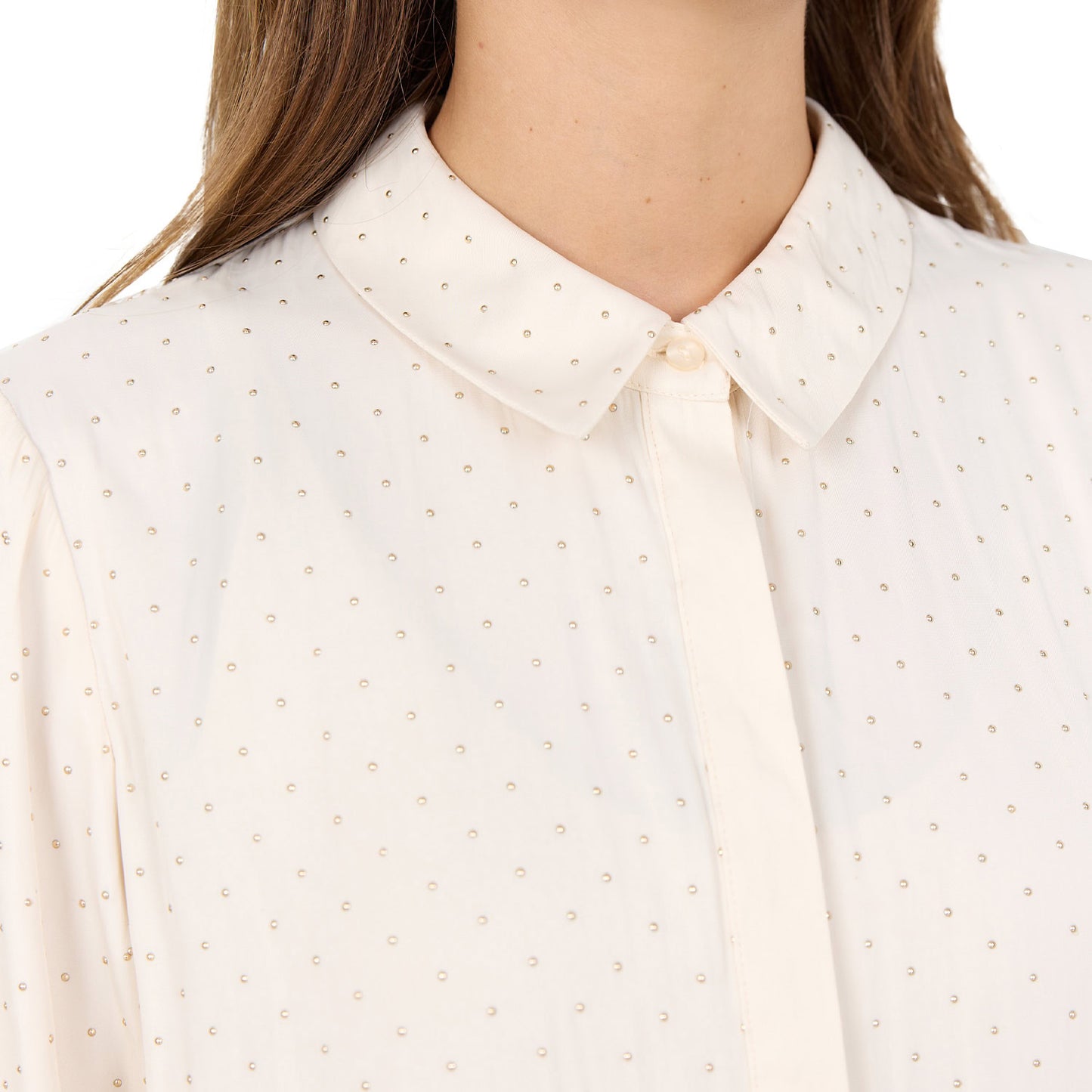 Camicia Lucida Perle All Over ALAINE2 Donna SOYACONCEPT