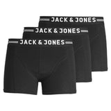 Mutande Boxer 3 Pack Big Logo SENSE-TRUNK Uomo JACKJONES