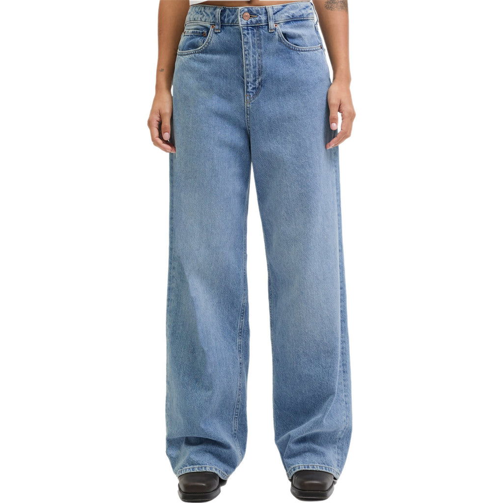 Jeans Palazzo Vita Alta Puro Cotone TOKYO-WIDE Donna JJXX