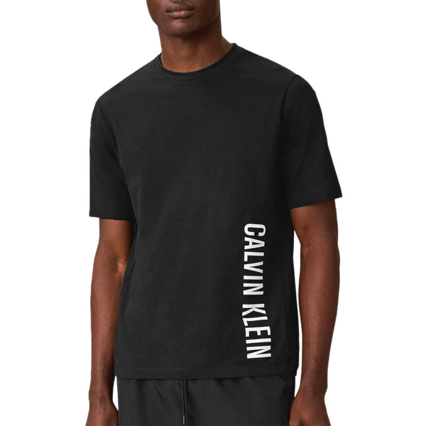 T-Shirt Oversize Logo Verticale LV00NM3019 Uomo CALVINKLEIN