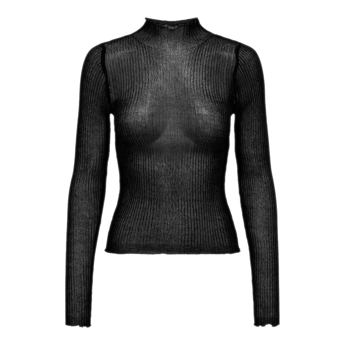 Maglia Lupetto Trasparente Slim Fit BABY Donna ONLY