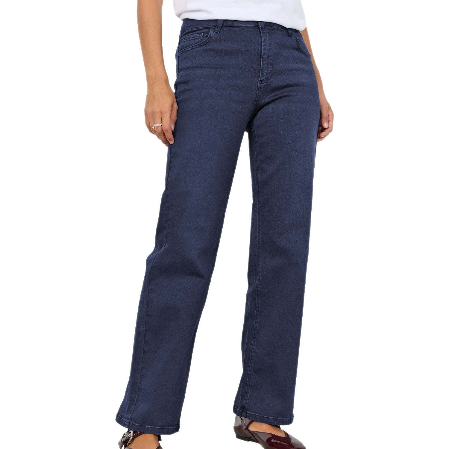 Jeans Mezzo Palazzo Elasticizzato KIMBERLY34B Donna SOYA