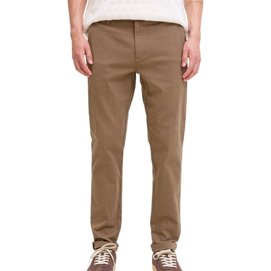 Pantalone Chino Operato Elasticizzato MARCO-FURY Uomo JACKJONES