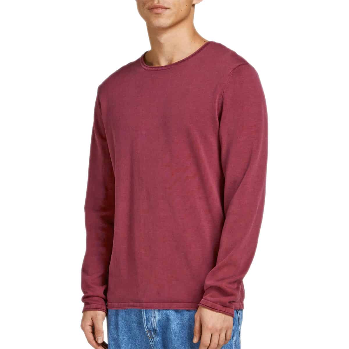Maglia Vintage Girocollo Orli Vivi LEO-KNIT Uomo JACKJONES